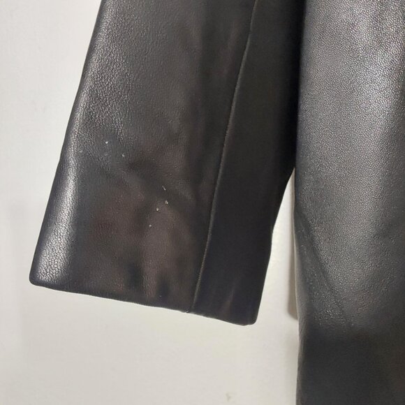 Vintage Wilson's Pelle Studio Thinsulate Leather Jacket Mid-Length Good Cond - L - Picture 16 of 16